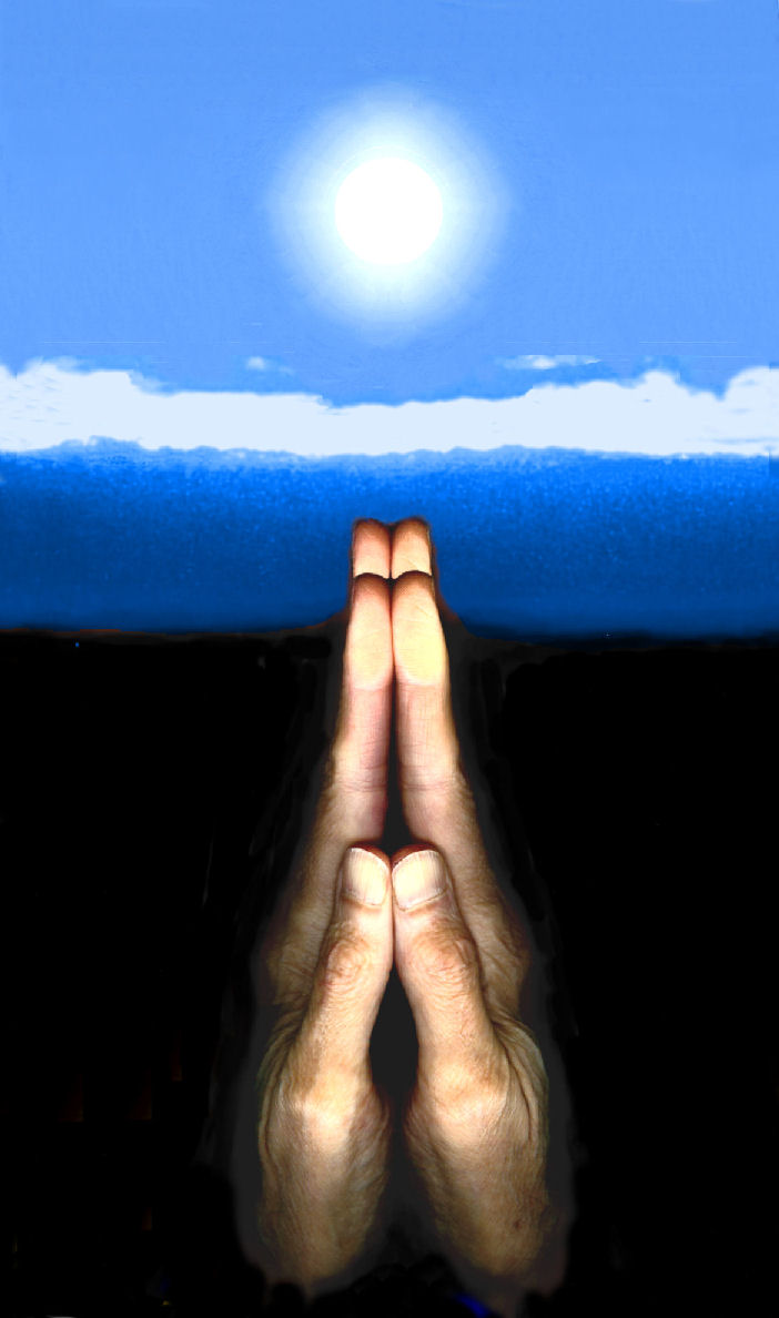 Hands in Prayer Position