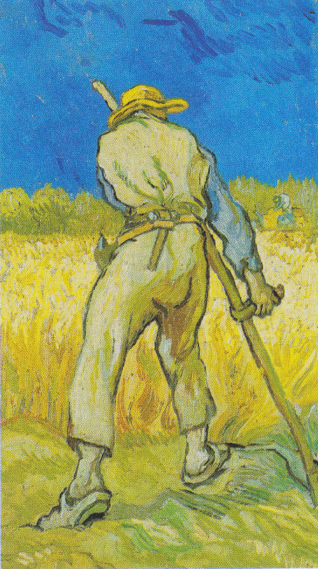 Van Gogh painting of work